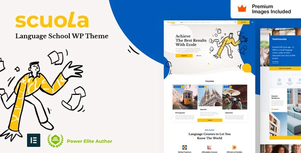 Scuola – Language School WordPress Theme